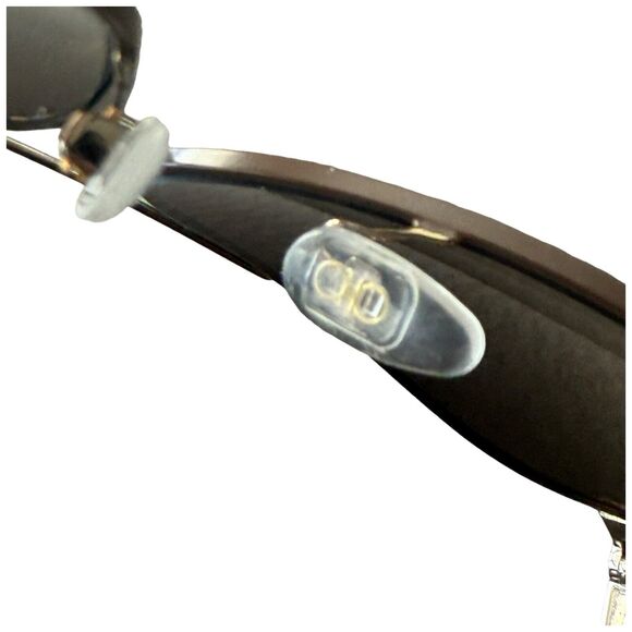 Salvatore Ferragamo 60mm Aviator Sunglasses In Espresso - Picture 11 of 12